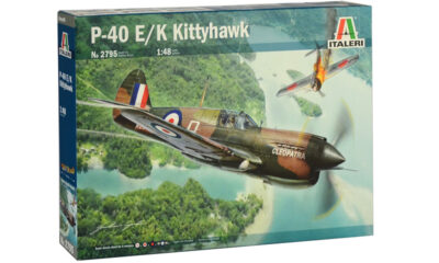 1:48 Scale Italeri RAF P-40 E/K Kittyhawk Model Kit