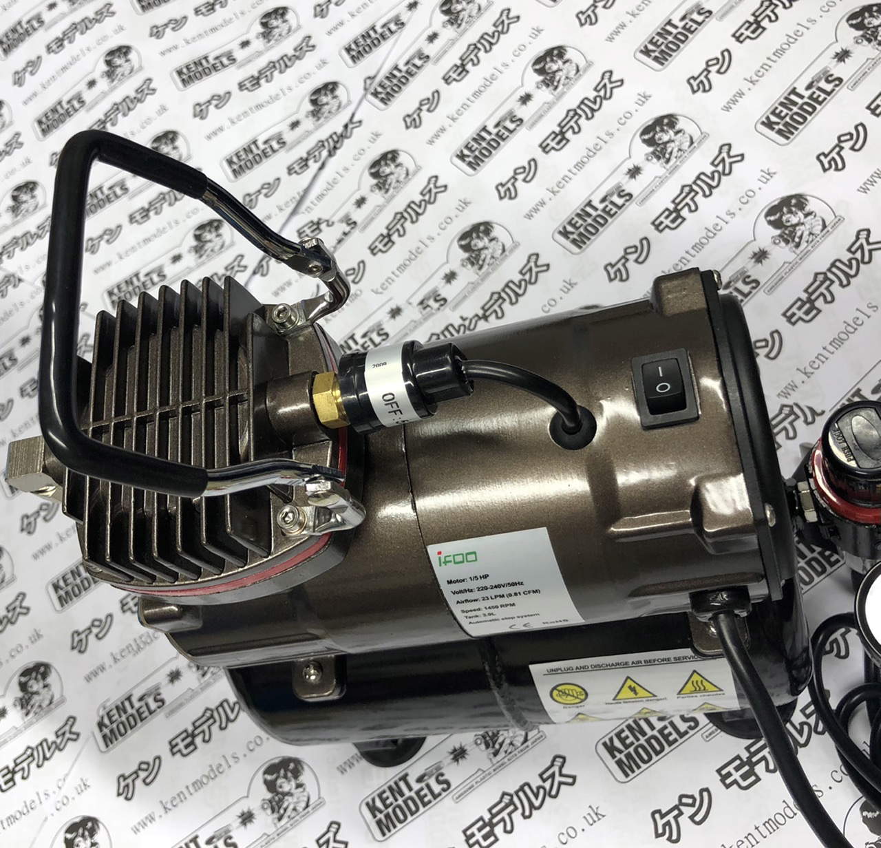 Kent Models Hyper Airbrush and Compressor SET For Painting Models - Image 8