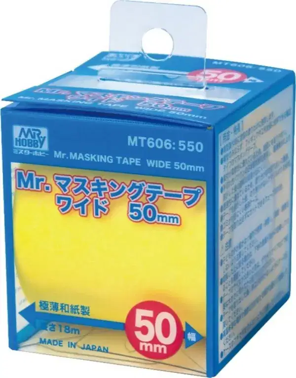 Mr.Hobby Mr.Masking Tape Refill Wide 50mm x 18m
