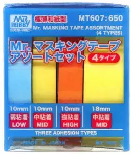 Mr.Hobby Mr.Masking Tape Assortment (4 Types ) - Image 3